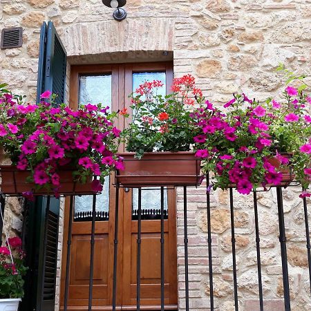 La Corte Antica Pienza Exterior foto