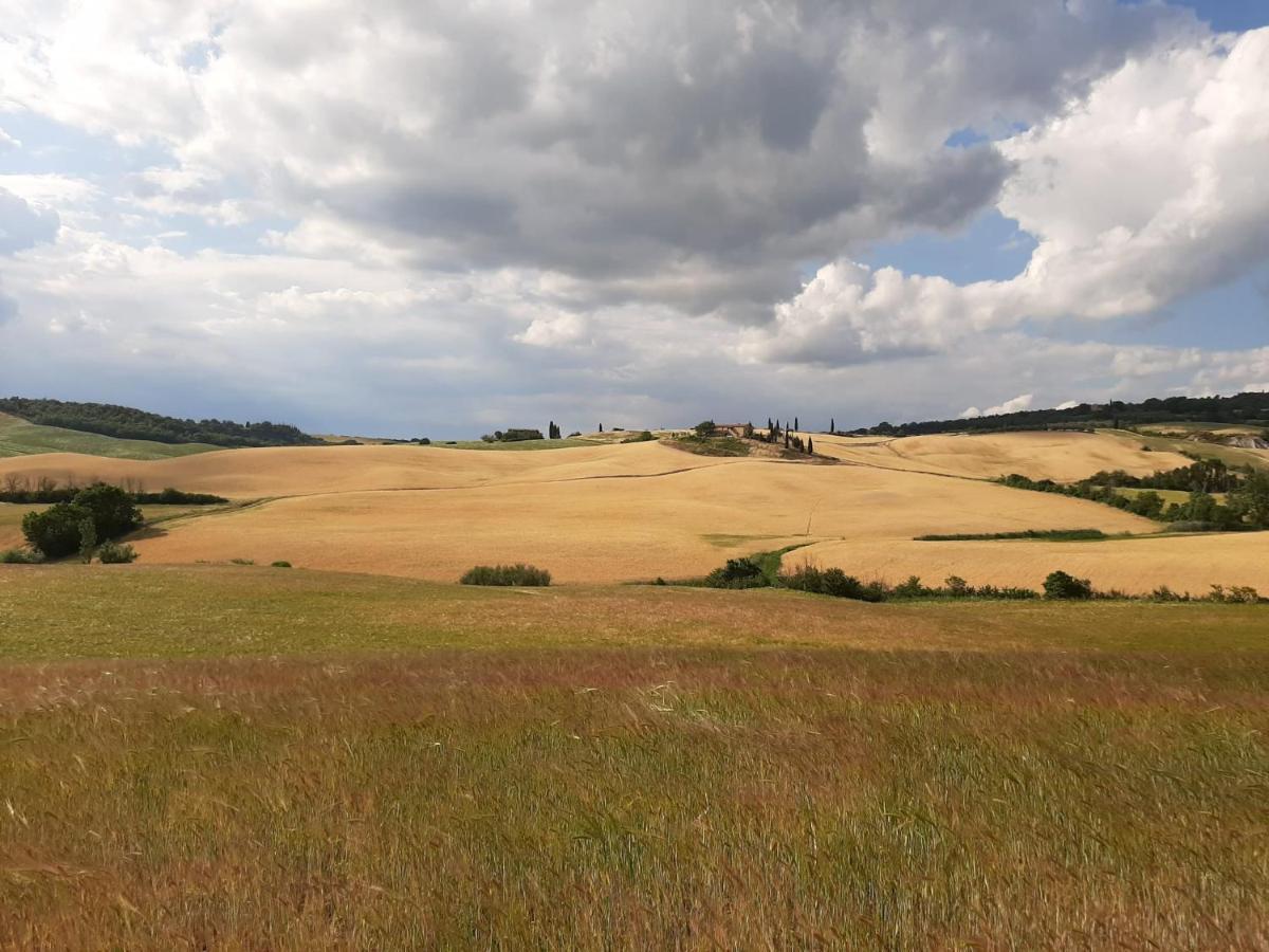 La Corte Antica Pienza Exterior foto