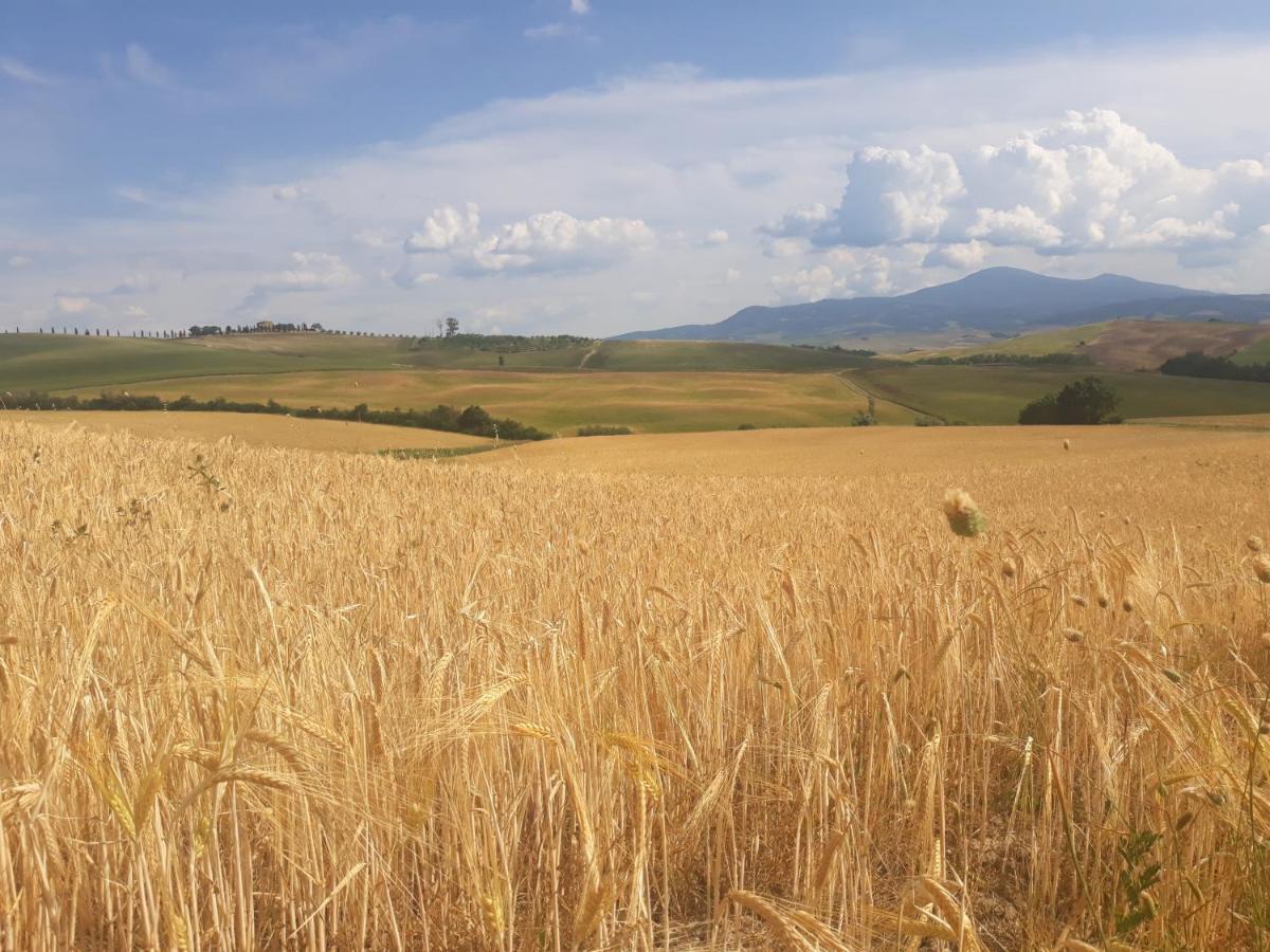 La Corte Antica Pienza Exterior foto