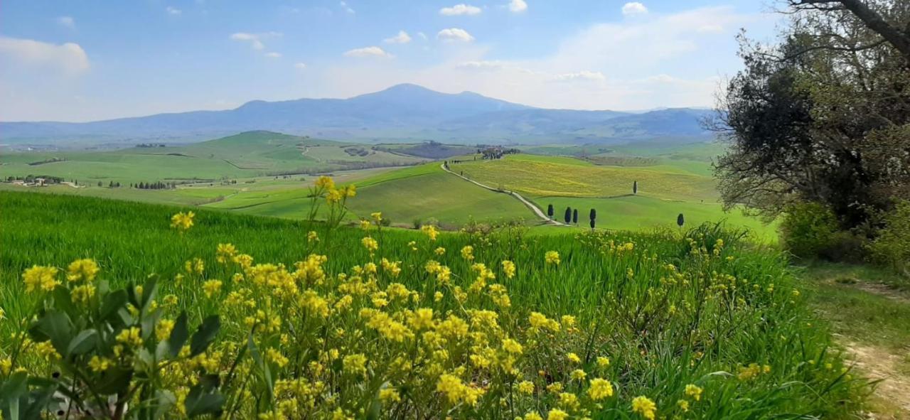 La Corte Antica Pienza Exterior foto