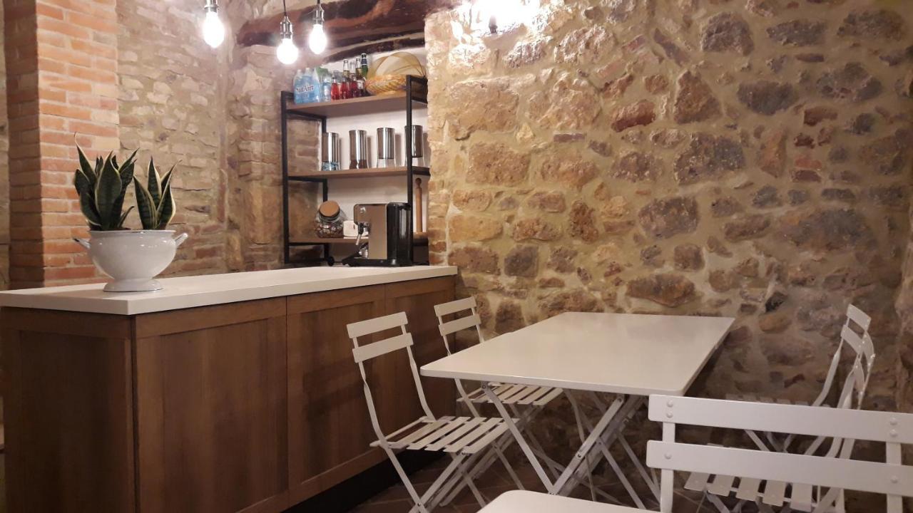 La Corte Antica Pienza Exterior foto