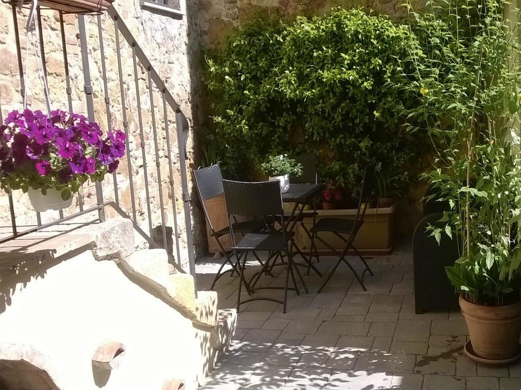 La Corte Antica Pienza Exterior foto