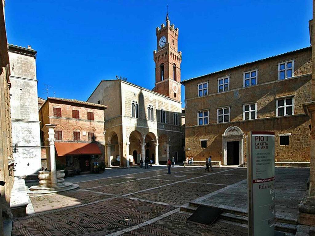 La Corte Antica Pienza Exterior foto
