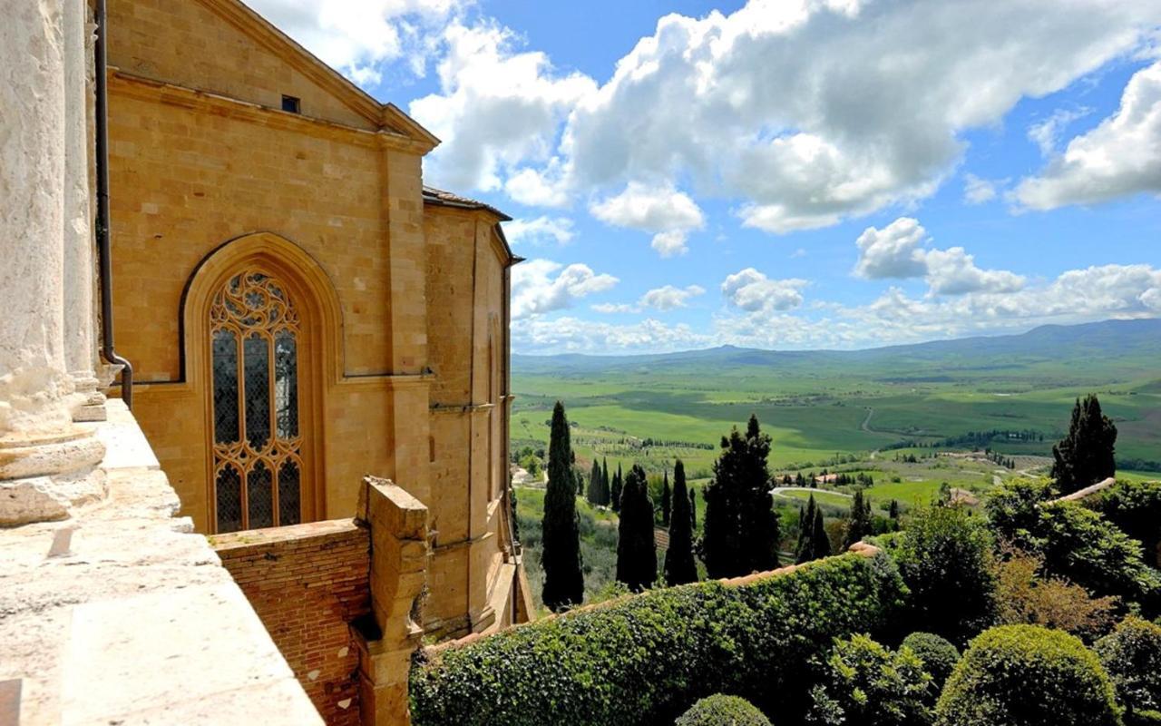 La Corte Antica Pienza Exterior foto